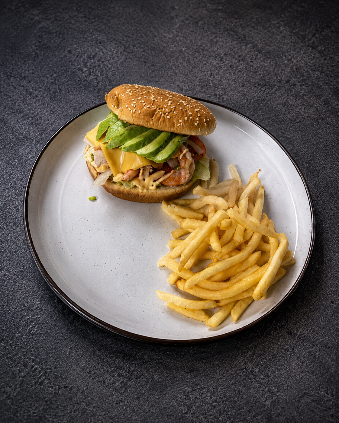 Shrimp Burger